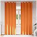 Tende con tende 2 pcs Arancione Vivo Poliestere - Foto miniatura 2