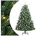 Albero di Natale Artificiale con Rami Pieghevoli Verde 210 cm - Foto miniatura 1