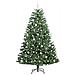 Albero di Natale Artificiale con Rami Pieghevoli Verde 210 cm - Foto miniatura 3