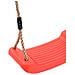 Seggiolino Altalena per Bambini Singolo Corda Regolabile Rosso - Foto miniatura 7