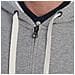 Felpa Con Cappuccio E Zip Da Uomo 63633 - Foto miniatura 7