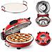 Forno pizza + pietra 420° portatile 1200 W, vetro resistente - Foto miniatura 4