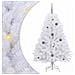 Albero di Natale artificiale Bianco 80 x 80 x 150 cm - Foto miniatura 1