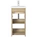 Mobile da bagno con lavabo Rovere Sonoma 42 x 40 x 84,5 cm - Foto miniatura 3