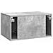 Mobile Porta TV da Muro Grigio Cemento 59,5 x 41 x 30 cm - Foto miniatura 6