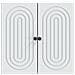 Mobiletto a muro Bianco 59 x 31 x 60 cm Legno ingegnerizzato - Foto miniatura 3