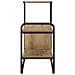 Tavolo consolle Rovere Artigianale 80 x 35 x 75 cm - Foto miniatura 5