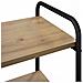 Tavolo consolle Rovere Artigianale 80 x 35 x 75 cm - Foto miniatura 6