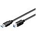 Cavo Usb 3.0 Connettori A-B 9 Poli Mt. 0,5 - Foto miniatura 1