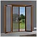 Zanzariera A Rullo Laterale Per Porta - Cm 150 X 250 - Bronzo - Foto miniatura 1