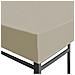 Copertura Superiore Per Gazebo 310 G / m² 3x3 M Marrone - Foto miniatura 2