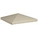 Copertura Superiore Per Gazebo 310 G / m² 3x3 M Marrone - Foto miniatura 3