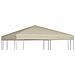 Copertura Superiore Per Gazebo 310 G / m² 3x3 M Marrone - Foto miniatura 1