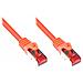 3,0m Rns Patchkabel Cat6 S / ftp Pimf Orange - Foto miniatura 1