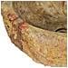 Lavandino 45x35x15 Cm In Pietra Fossile Crema - Foto miniatura 3