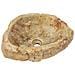 Lavandino 45x35x15 Cm In Pietra Fossile Crema - Foto miniatura 12
