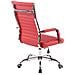 Sedia Elegante da Ufficio Amadora in Similpelle I Poltrona Studio Ergonomica con Rotelle I Sedia Pc con Braccioli Regolabile E Girevole Rosso - Foto miniatura 4