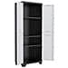 Armadietto Alto A Doppia Anta E 3 Ripiani Cm 68x39x173 Serie Linear - Foto miniatura 1
