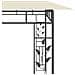 Gazebo Con Zanzariera 6x3x2,73 M Crema - Foto miniatura 5