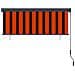 Tenda A Rullo Per Esterni 160x250 Cm Arancione E Marrone - Foto miniatura 4