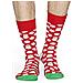 Happy Socks Big Dot Snowman Sock, Calzini Uomo, Multicolore (multicolour 430), 41-44 - Foto miniatura 2