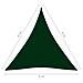 Parasole a Vela Oxford Triangolare 4x4x4 m Verde Scuro - Foto miniatura 6