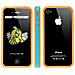 Cover per Apple iPhone 4, Blu / Arancione - Foto miniatura 1