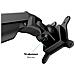 7350073733965 32" Morsa Nero supporto da tavolo per Tv a schermo piatto - Foto miniatura 23