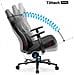 Sedia Gaming X-gamer 2.0 in Pelle Colore Nero - Foto miniatura 4