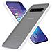 Custodia Compatibile Con Samsung Galaxy S10 In Transparente Opaco - Coperchio Protettivo Ibrido Con Interno In Silicone Tpu E Retro In Plastica Opaca - Foto miniatura 1
