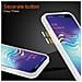 Custodia Compatibile Con Samsung Galaxy S10 In Transparente Opaco - Coperchio Protettivo Ibrido Con Interno In Silicone Tpu E Retro In Plastica Opaca - Foto miniatura 6