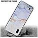 Custodia Compatibile Con Samsung Galaxy A10 / M10 In Marmo Bianco Viola Oro Gm 09 - Coperchio Protettivo In Silicone Tpu Con Motivo A Mosaico - Foto miniatura 4