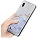 Custodia Compatibile Con Samsung Galaxy A10 / M10 In Marmo Bianco Viola Oro Gm 09 - Coperchio Protettivo In Silicone Tpu Con Motivo A Mosaico - Foto miniatura 5