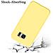 Custodia Compatibile Con Samsung Galaxy S7 In Liquid Giallo - Coperchio Protettivo In Silicone Tpu Flessibile - Foto miniatura 4