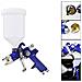 Aerografo 1.7 Mm Pistola Spruzzo Serbatoio A Caduta 600ml Ad Aria - Foto miniatura 1