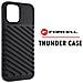 Thunder Custodia Tpu Silicone Cover Case Per Apple Iphone 12 Pro Max Black - Foto miniatura 3