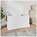 Contenitore Portaoggetti Bianco 70x40x38 cm Legno Multistrato - Foto miniatura 1