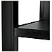Scaffale stile loft con ripiani in legno, 6 ripiani, 80x32x192 cm, Colore Nero - Foto miniatura 5