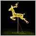 Renna Luminosa Natalizia Addobbo Per Esterno Cervo Led Luce Calda 94 X 150 Cm - Foto miniatura 1