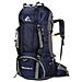 Knight 50l+10l Zaino Da Trekking Colore: Nero - Foto miniatura 1