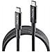 Cavo Usb-C a Type-C Ricarica Rapida 65w 2m Nero - Foto miniatura 1