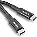 Cavo Usb-C a Type-C Ricarica Rapida 65w 2m Nero - Foto miniatura 2