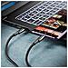 Cavo Usb-C a Type-C Ricarica Rapida 65w 2m Nero - Foto miniatura 8