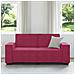 Divano a 2 Posti Rosso Vino 140 cm in Velluto - Foto miniatura 9