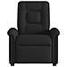 Poltrona Elettrica Reclinabile Nera in Tessuto - Foto miniatura 5