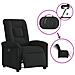 Poltrona Elettrica Reclinabile Nera in Tessuto - Foto miniatura 9