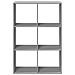 Libreria Divisorio Grigio Sonoma 69,5x29x103,5cm in Truciolato - Foto miniatura 5