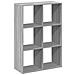 Libreria Divisorio Grigio Sonoma 69,5x29x103,5cm in Truciolato - Foto miniatura 7