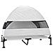Letto per Cani Elevato Grigio Argento 127 x 81 x 108 cm - Foto miniatura 6