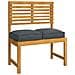 Cuscino per seduta pallet 4 pcs Antracite 40 x 40 x 8 cm - Foto miniatura 5